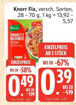 Marktkauf Knorr fix Angebot