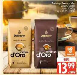 Marktkauf Dallmayr crema d’oro Angebot