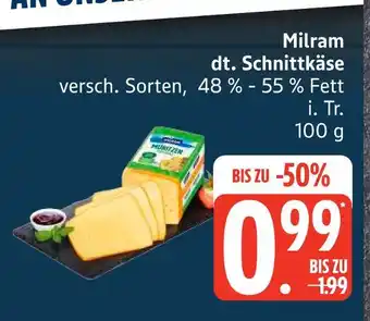Marktkauf Milram dt. schnittkäse Angebot