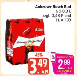 Marktkauf Anheuser busch bud Angebot
