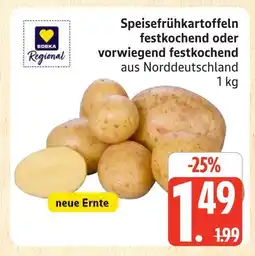 Marktkauf Edeka regional speisefrühkartoffeln Angebot