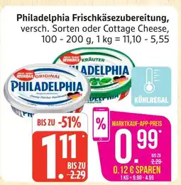 Marktkauf Philadelphia frischkäsezubereitung Angebot