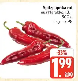 Marktkauf Spitzpaprika rot Angebot
