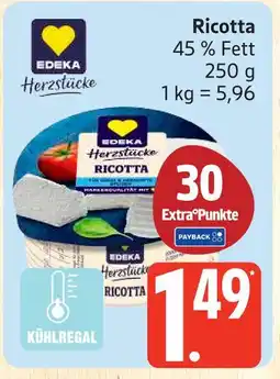 Marktkauf Edeka herzstücke ricotta Angebot