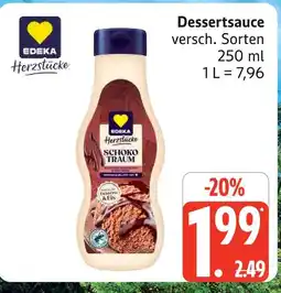 Marktkauf Edeka herzstücke dessertsauce Angebot