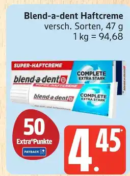 Marktkauf Blend-a-dent haftcreme Angebot