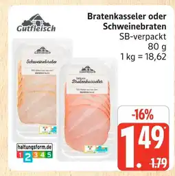 Marktkauf Gutfleisch bratenkasseler Angebot