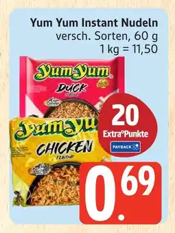 Marktkauf Yum yum instant nudeln Angebot