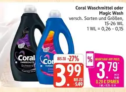 Marktkauf Coral waschmittel Angebot