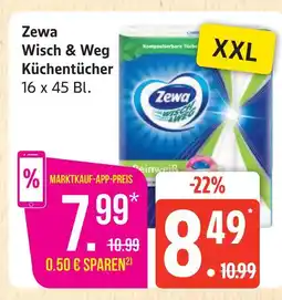 Marktkauf Zewa wisch & weg küchentücher Angebot