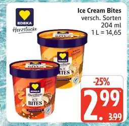 Marktkauf Edeka herzstücke ice cream bites Angebot