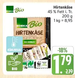 Marktkauf Edeka bio hirtenkäse Angebot