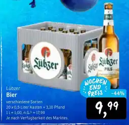 KONSUM Lübzer bier Angebot
