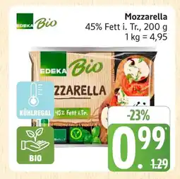 Marktkauf Edeka bio mozzarella Angebot