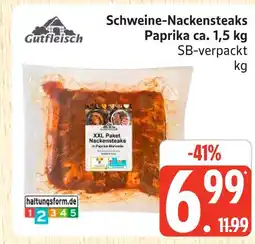 Marktkauf Gutfleisch schweine-nackensteaks Angebot