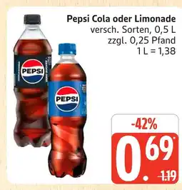 Marktkauf Pepsi cola Angebot