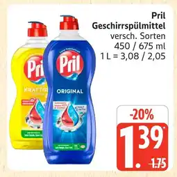 Marktkauf Pril geschirrspülmittel Angebot