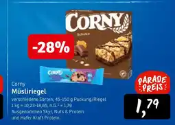 KONSUM Corny müsliriegel Angebot