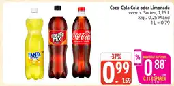 Marktkauf Coca-cola cola oder limonade Angebot