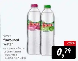 KONSUM Vitrex flavoured water Angebot