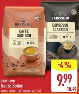 Aldi Nord BARISSIMO Ganze Bohne Angebot
