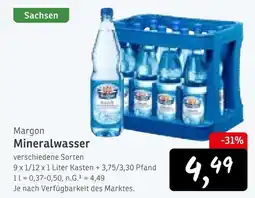 KONSUM Margon mineralwasser Angebot