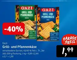 KONSUM Gazi grill- und pfannenkäse Angebot