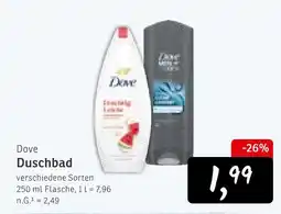 KONSUM Dove duschbad Angebot