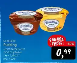 KONSUM Landliebe pudding Angebot