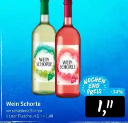 KONSUM Wein schorle Angebot