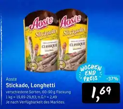 KONSUM Aoste stickado, longhetti Angebot