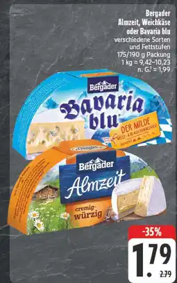 E-Center Bergader almzeit Angebot