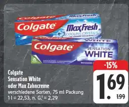 E-Center Colgate sensation white Angebot