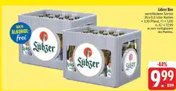 E-Center Lübzer bier Angebot