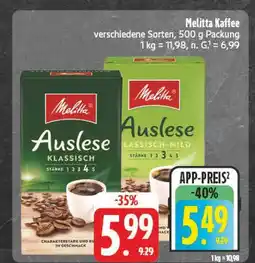 E-Center Melitta auslese Angebot