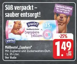 E-Center Swirl müllbeutel „capybara“ Angebot