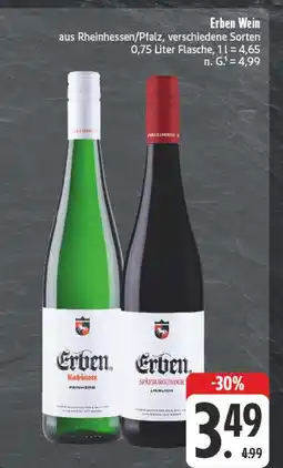 E-Center Erben wein Angebot