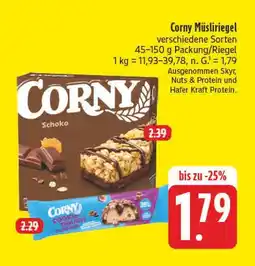 E-Center Corny schoko Angebot