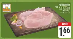 E-Center Putenschnitzel Angebot