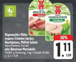 E-Center Rügenwalder mühle veganer schinken spicker Angebot
