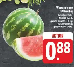 E-Center Wassermelone rotfleischig Angebot