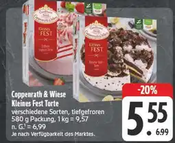 E-Center Coppenrath & wiese kleines fest torte Angebot