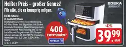 E-Center Edeka zuhause xl heißluftfritteuse Angebot