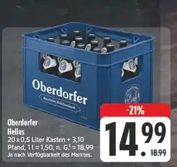 E-Center Oberdorfer helles Angebot