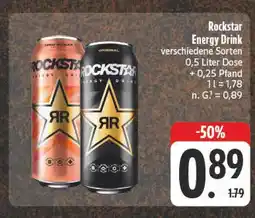 E-Center Rockstar energy drink Angebot