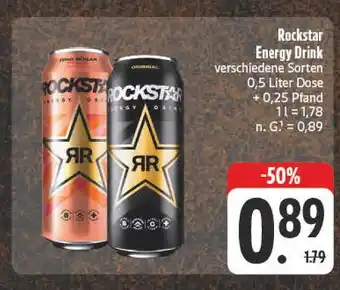 E-Center Rockstar energy drink Angebot