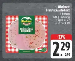 E-Center Wiesbauer frühstücksaufschnitt Angebot