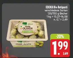 E-Center Edeka bio antipasti Angebot