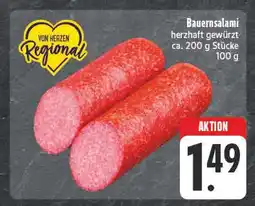 E-Center Von herzen regional bauernsalami Angebot