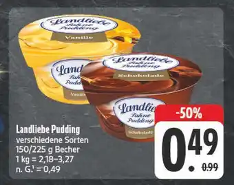 E-Center Landliebe pudding Angebot
